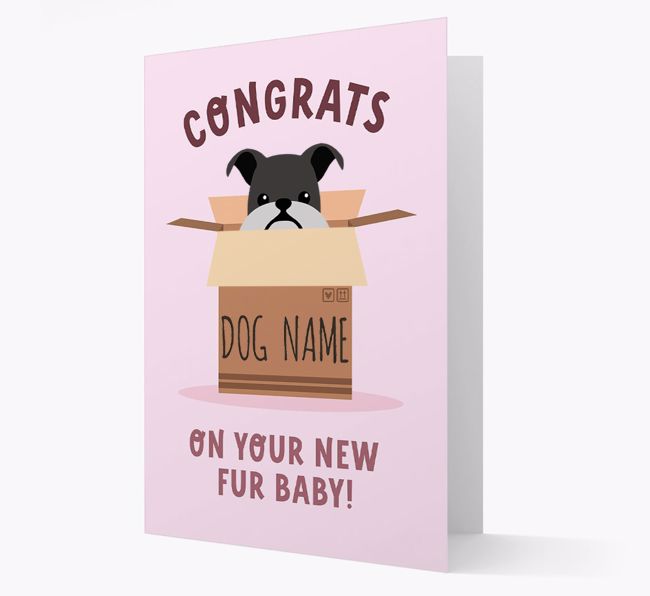 Congrats On Your New Fur Baby: Personalized {breedFullName} Card